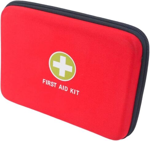 EVA Case Empty Medical Bag Mini Pocket Type First Aid Kit Empty Small Pouch First Aid Hard Case Empty First Aid Hard Case for Emergency Camping First Responder Home Business Outdoor (Red G) in Saudi Arabia