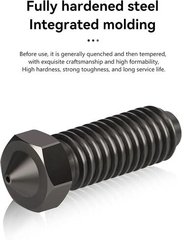 KOYOFEI 20PCS Hardened Nozzle Kit for Kobra 2, 3D Printer Accessories 8PCS 0.4mm, 3PCS 0.2mm, 0.6mm, 0.8mm, 1.0mm Hardened Steel Nozzles Kit for Kobra 2 Neo, Kobra 2 Pro/Plus/Max in Saudi Arabia