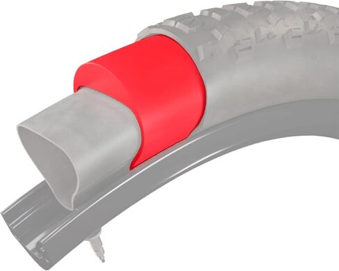 Tannus Unisex's Armour Puncture Round Protection, high Grip with Low Rolling Resistance, Easy Assembly, Reusable, Free tyre and Tread Selection, red, 26 x 1.60-1.90 in Saudi Arabia