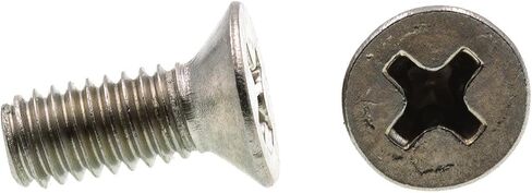 Prime-Line 9121144 Machine Screws, Metric, Flat Head, Phillips Drive, M4-0.7 X 10MM (10 Pack) in Saudi Arabia