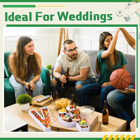 3 Sets 11.81" Charcuterie Letters Fillable Cardboard Letter Boxes Display Form Trays for Food Treats for Happy Birthday Party Watching the Football Game Wedding Father's Day Decoration(DAD) in Saudi Arabia