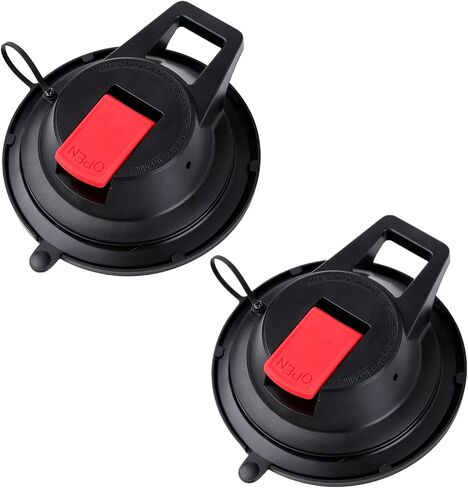2 Pcs Heavy Duty Suction Cup Anchor with Double Heads Strap Hooks Multipurpose Suction Cup Hooks Tie Down Suction Cup Anchor Hook for Camping Trap Car Awning Home Kitchen or Dogs in Saudi Arabia