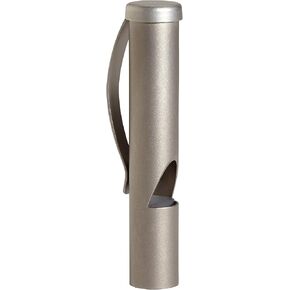 Vargo Titanium Emergency Whistle with Clip - Lightweight and Loud Survival Whistle