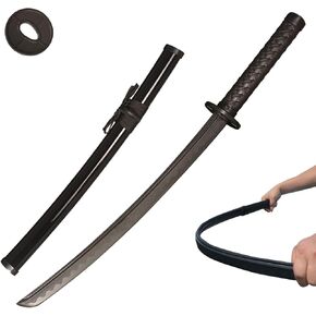 Plastic Sword Black Polypropylene Training Sword