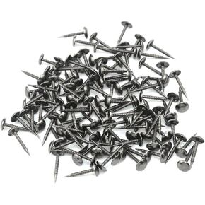 Mini Round Head Furniture Thumb Pushpins Upholstery Tacks for Furniture Upholstery Nails Upholstery Tacks Wood Tacks Black 120 PCS