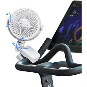 Clip on Fan for Treadmill Exercise Bike