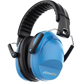 Kids Noise Cancelling Ear Muffs, 27dB Noise Cancelling Headphones for Autism Sensory, Adjustable Hearing Protection for Fireworks, Event, Monster Truck, Concert