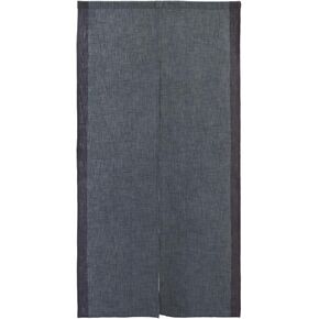 Doorway Curtain (W33.5'xH66.9') Tapestry Japanese noren Slabline (Beige) Room Divider