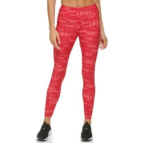 Tommy Hilfiger Women's Fitness Compression Legging High Rise Interior Pocket