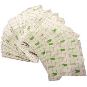 100pcs Waterproof Transparent Stretch Adhesive Bandage Waterproof Bandage Roll Transparent Film Dressing Second Skin Healing Protective Clear Adhesive Bandages Tattoo Supplies Products (2.8*3.1inch)