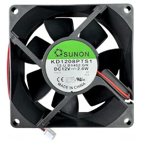 for SUNON KD1208PTS1 cooling fan 12V 2.6W 8CM 8025 2-Wire Chassis Power Supply Cooling Fan KD1208PTS1
