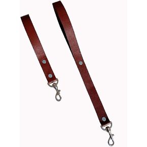 Cavalry Saber Leather Sword Hanger Frog Holder Brown