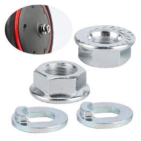 RiToEasysports Electric Scooter Nuts Steel Alloy Scooter Front Wheel Nut Replacement Compatible with Xiaomi M365 PRO