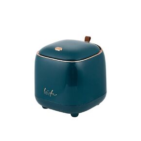 Plastic Trash can Creative Mini Desktop Trash can, with lid Small Home Office Cleaning Trash Button Desktop Storage bin, with 50 Trash Bags