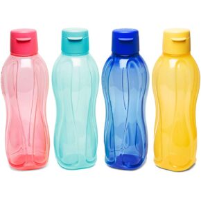 Tupperware Fliptop Water Bottle Set, 750Ml, Set Of 4