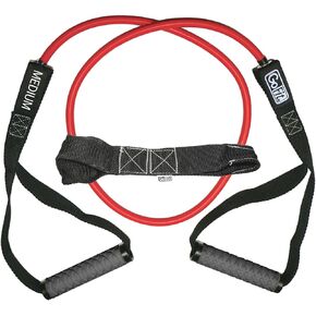 GoFit GF-4TUB-M(30) Pro-Grade Power Tubes with Handles (Red/30 Lbs.)