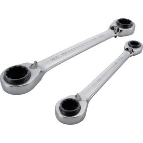CRAFTSMAN Ratchet Wrench Set, SAE, 2Piece with Ratcheting Box End (CMMT12073)