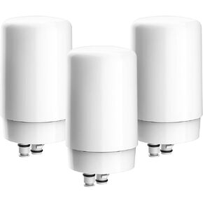 Faucets Filter Cartridge BPA Free, Replacement for Brita® Faucet Filter - white (3Pack)