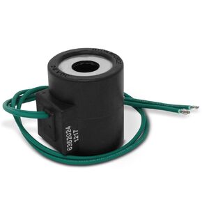 6352024 Solenoid Valve Coil, 18" Wire Leads, 24V DC, Size 10