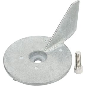 Trim Tab Anode, Outboard Trim Tab Anode Zinc Alloy Proof Trim Tab Anode Plate 17264T2 Replacement for Mariner Engine