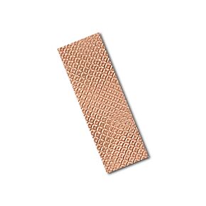 3M 1245 Embossed Copper Foil Tape, 1" width x 6yd length (1 roll)