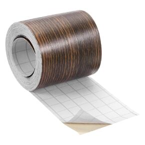 uxcell 1 Roll Wood Grain Tape, 2.36" x 49 Ft Realistic Textured Repair Tape Self Adhesive Wood Textured Patch for Floor Wall Door Table Cabinets Desk Furniture Home Decor(White)