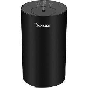 Waterless Essential Oil Diffuser, Portable Aromatherapy Nebulizer for Car, Office, Home, Bedroom, SPA, Rechargeable,3 Time and Mist Mode, Automatically Closed（no Essential Oils Included