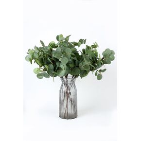 NeoL'artes 6 Pcs 26" Eucalyptus Leaves Artificial Flexible Eucalyptus Stems Faux Leaf Branches Fake Silk Eucalyptus for Spring Summer Festival Home Decor