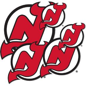Desert Cactus New Jersey Devils Stickers NHL Team National Hockey League Vinyl Decal Laptop Water Bottle Car Scrapbook (Type 3 - Main Logo)