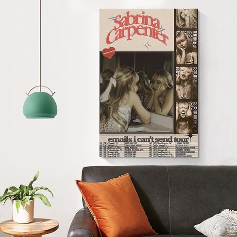 HANRXB Sabrina Carpenter (9) Canvas Posters Wall Art Decor Room Bedroom Decoration Unframe-style12x18inch(30x45cm) in Saudi Arabia
