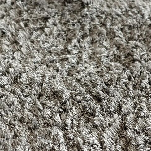 Gertmenian Air Shag Fresh Collection , Classic Plush Microfiber Shag Rug , Bedroom Nursery Living Room Dining Room Dorm Room , 2x6 Ft Runner, Geometric Diamond, Gray, 18572 in Saudi Arabia
