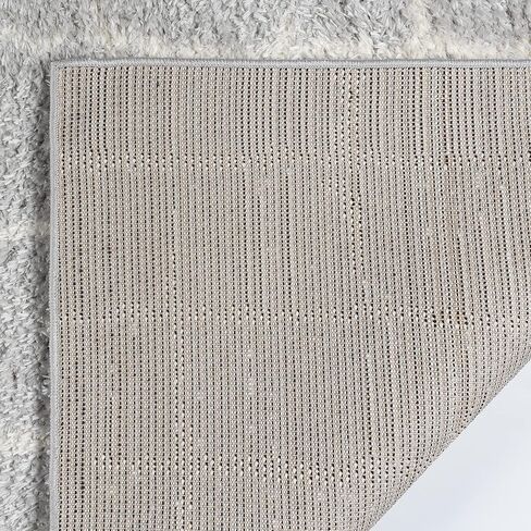 مجموعة Gertmenian Air Shag Fresh، سجادة كلاسيكية من الألياف الدقيقة من القطيفة، غرفة النوم وغرفة المعيشة وغرفة الطعام وغرفة النوم، عداء 2x6 قدم، صلب، رمادي، 18580 in Kuwait