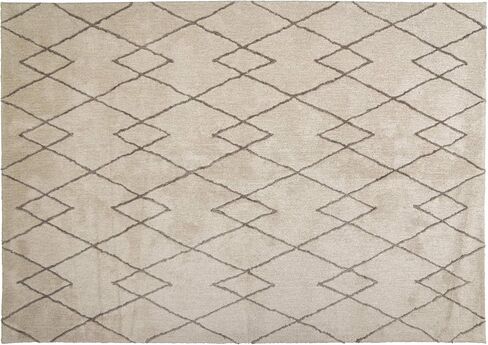 Gertmenian Air Shag Fresh Collection , Classic Plush Microfiber Shag Rug , Bedroom Nursery Living Room Dining Room Dorm Room , 2x6 Ft Runner, Geometric Diamond, Gray, 18572 in Saudi Arabia
