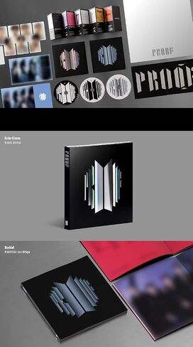 BTS BANGTAN BOYS [COMPACT EDITION] PROOF KPOP Anthology Album 3CDs+Discography Guide+Mini Poster+Photocard+Postcard+Booklet+(Extra BTS 6 Photocards+1 Double-Sided Photocard) in Saudi Arabia