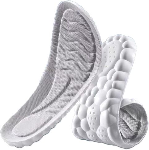 نعال داخلية للرجال والنساء من إسفنج الذاكرة، تدعم امتصاص الصدمات، حشوات رياضية مريحة، نعال داخلية للأحذية قابلة للتنفس للجري والمشي والمشي لمسافات طويلة وما إلى ذلك. in Kuwait