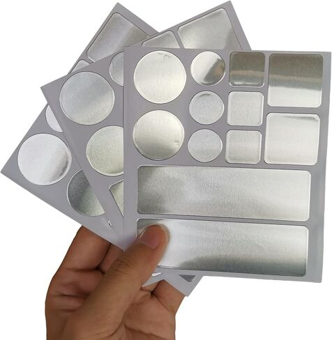10Pack Professional Aluminum Patch Repair Leaking Kit for Kitchen Cooking Pots Stock Soup Pot and Pans Cookware, Strong High Temperature Resistant Patch for Metal or Plastic Pail Bucket in Saudi Arabia