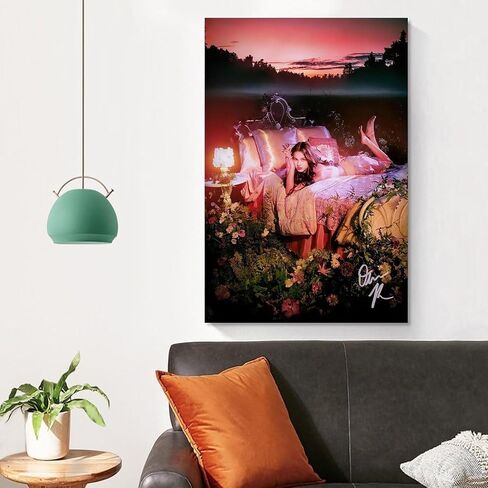 AVIMYA Olivia Rodrigo Poster Olivia Rodrigo Music Album Guts Poster Art Poster Posters for Room Aesthetic 12x18inch(30x45cm) Unframe-style-3 in Saudi Arabia