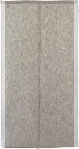 Doorway Curtain (W33.5'xH66.9') Tapestry Japanese noren Slabline (Beige) Room Divider in Saudi Arabia