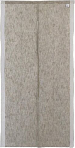 Doorway Curtain (W33.5'xH66.9') Tapestry Japanese noren Slabline (Beige) Room Divider in Saudi Arabia