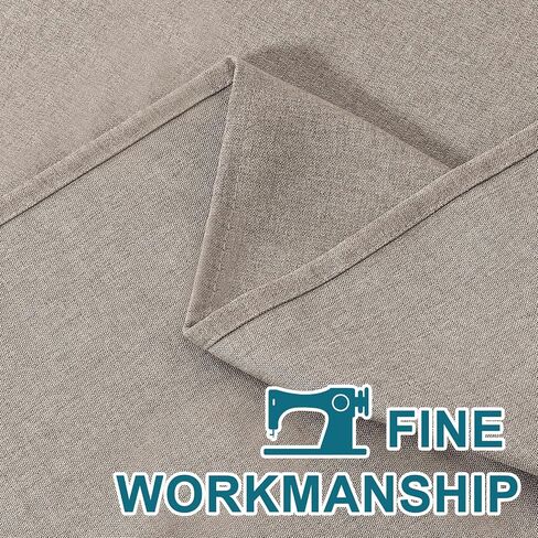 Turquoize Door Curtain Thick Linen Door Curtains for Door Window Curtain French Door Curtain with Tieback Sidelight Door Privacy Panels for Window/Living Room/Doorways, 1 Panel, 25W by 40L, Aqua Gray in Saudi Arabia