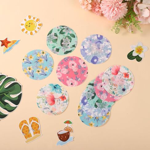 25pcs Sensor Covers for Libre 2/3, Waterproof Adhesive Patches CGM Tape Floral Pattern Monitor Patch Sweatproof Sensor Stickers Overpatch Compatible with Libre (5 Styles) in Saudi Arabia