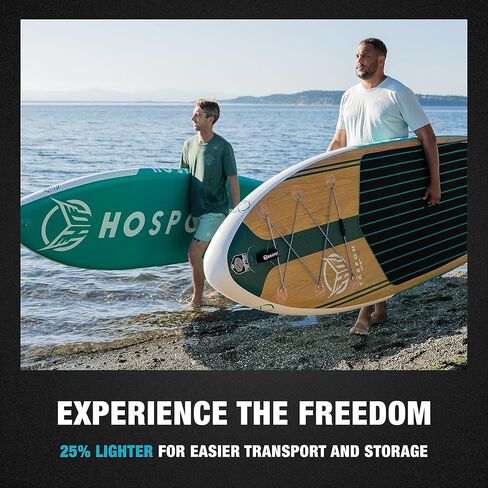 لوح التجديف القابل للنفخ من HO Sports Tarpon iSUP - لوح تجديف وقوف متعدد الاستخدامات ومتين وواسع وثابت - مجداف قابل للتعديل ومضخة يدوية وحقيبة ظهر in Kuwait