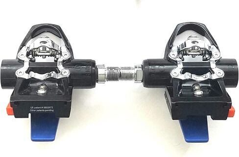 دواسة دراجة دوارة للتمرين الداخلي من أجل SPD وDelta مع منصة أحذية رياضية قابلة للإزالة - مشابك/مرابط لأصابع القدم - دواسات بيلوتون لجميع الأحذية - أقفاص لأصابع القدم لبيلوتون ودواسة التمرين. ليس للدراجة الخارجية in Kuwait