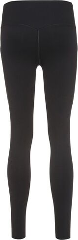 Nike Women's Firm-Support Mid-Rise 7/8 Leggings with Pockets (DQ5692-010, US, Alpha, Small, Regular, Regular) Black in Saudi Arabia