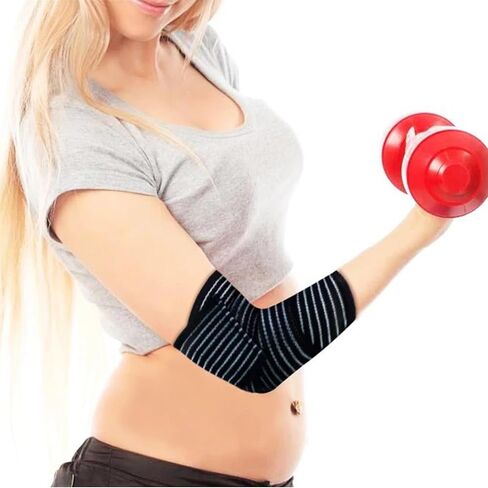 أغطية الركبة لتخفيف الآلام، دعامة ضغط طويلة جدًا للركبة، دعامة ضغط للساقين، التهاب اللفافة الأخمصية، أربطة التثبيت، آلام المفاصل، القرفصاء، الرياضة in Kuwait