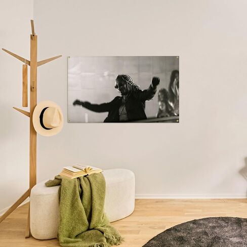 Generic Rap Singer Future Music Album Tapestry 3X5 Feet Retro Tapestry Home Decoration Can be Used for Indoor and Outdoor Decoration such as Bedrooms, Living Rooms, Porch, Courtyards, Etc, black in Saudi Arabia