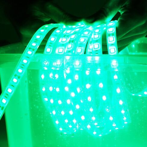 أضواء القارب، شريط إضاءة LED أخضر تحت الماء 12 فولت IP68 منتجات الإضاءة الخارجية المقاومة للماء ملحقات القوارب أضواء القوارب الملاحية القوس والستيرن LED لأحواض السباحة العائمة وقوارب الكاياك والأسماك البحرية... in Kuwait