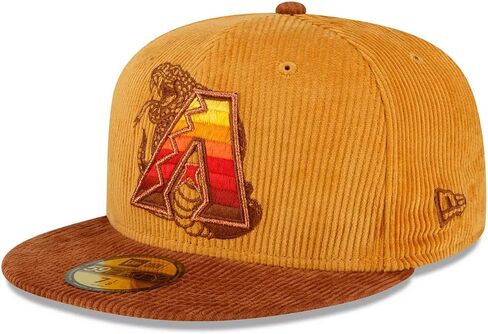 New Era Arizona Diamondbacks 59FIFTY Winter Cabin Corduroy Fitted Cap, Hat in Saudi Arabia