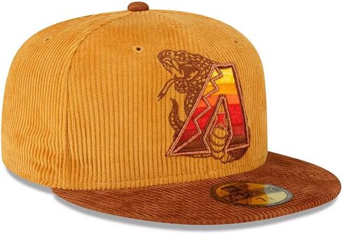 New Era Arizona Diamondbacks 59FIFTY Winter Cabin Corduroy Fitted Cap, Hat in Saudi Arabia