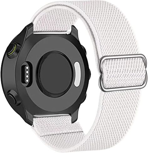 Elastics band Compatible for Garmin Forerunner 55 Band,soft Nylon Adjustable Replacement loop Strap Accessories Compatible for Garmin Forerunner 55 / Approach S42 / Approach S12/D2 Air in Saudi Arabia